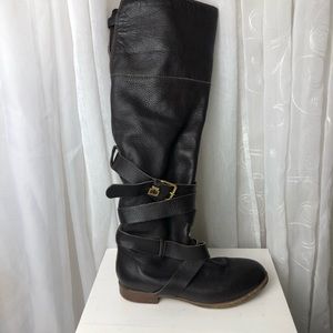 Chloe Buckle Strap Fall Boots